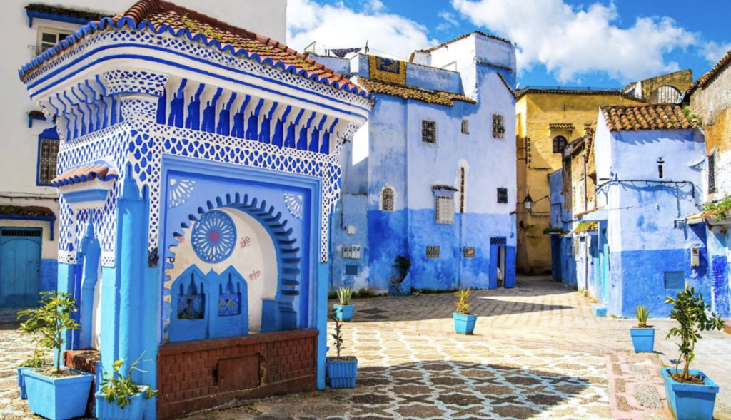 Chefchaouen blue city Morocco